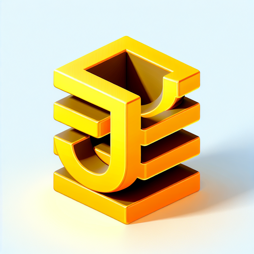 Javascript Icon 3d