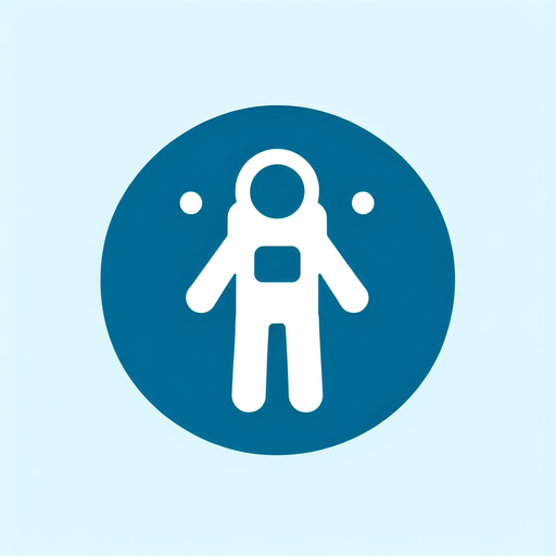 Modern "astronaut" Icon Design