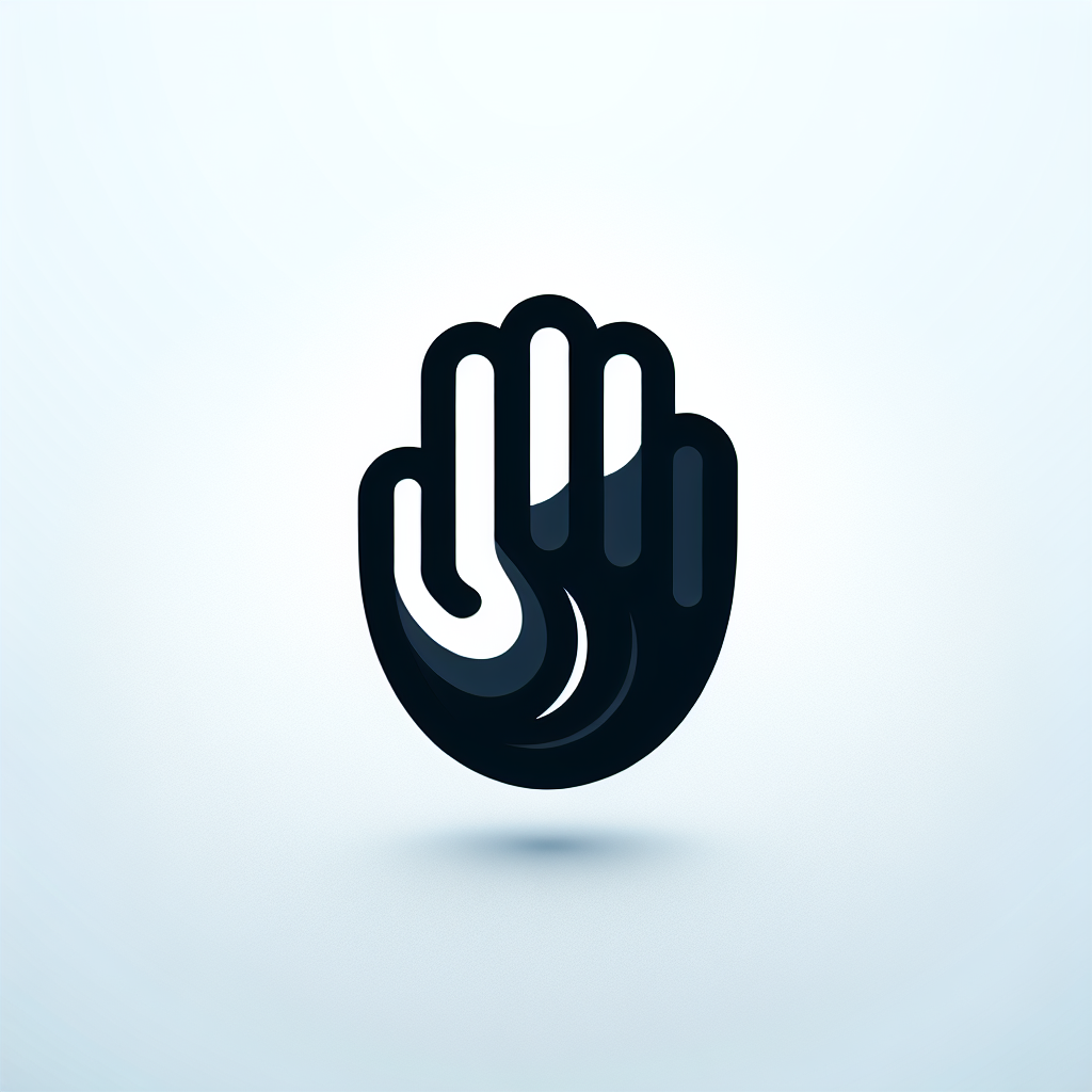 Modern "cartoon hand" Icon Design