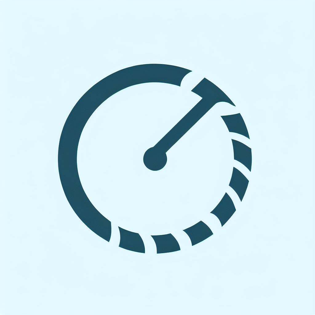 Minimalistic "saw blade" Icon Design