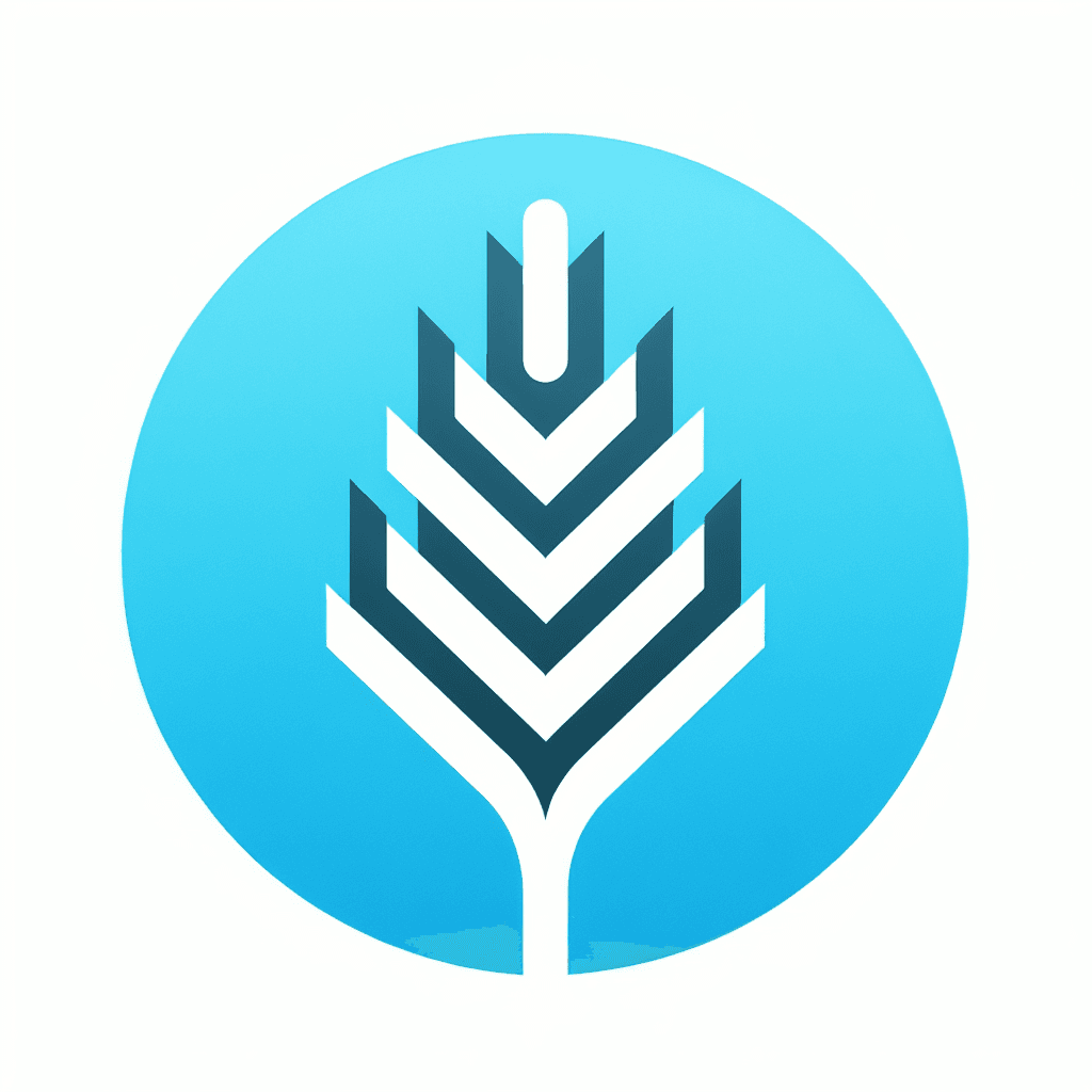 Modern "wheat spike" Icon Design