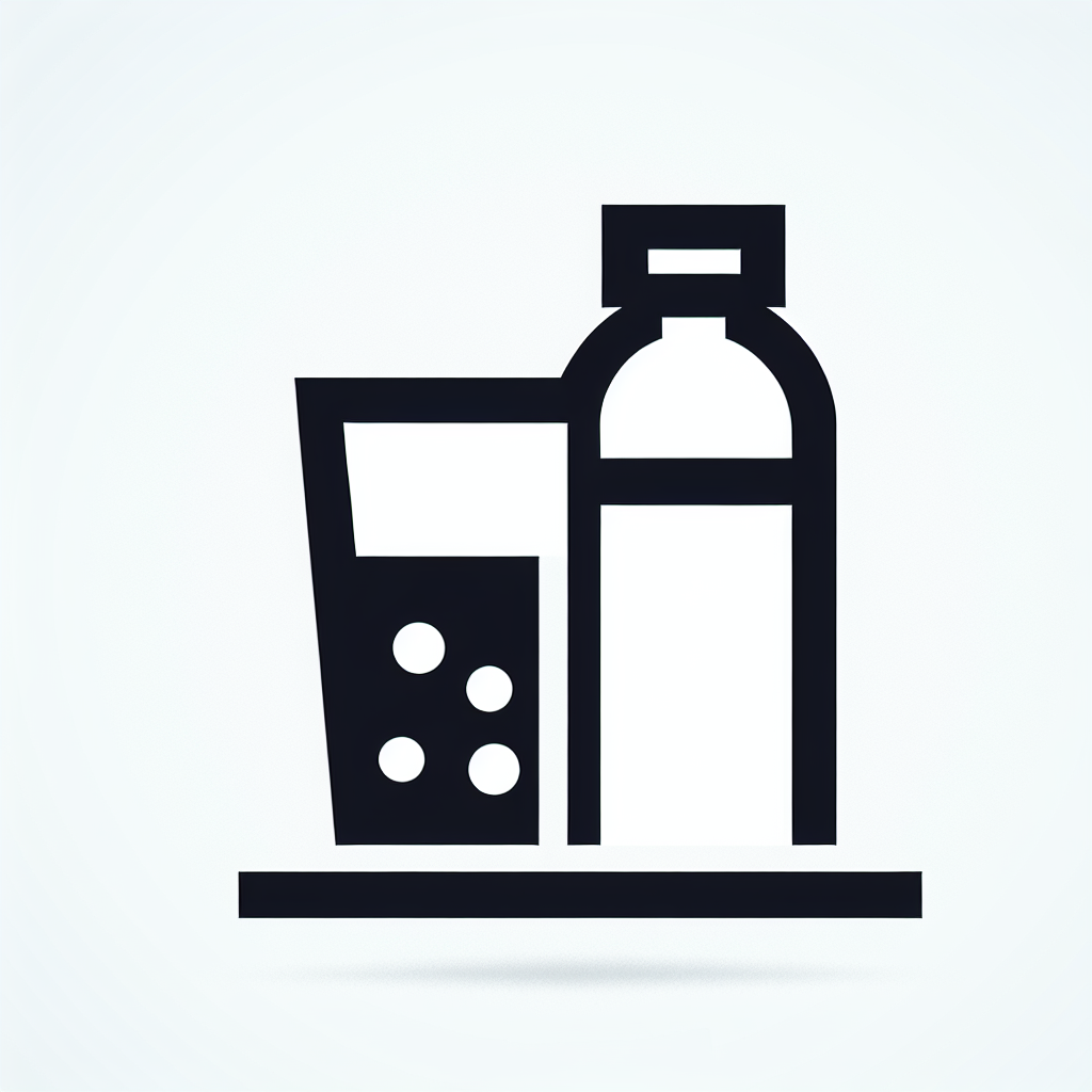 Minimalistic "beverages" Icon Design