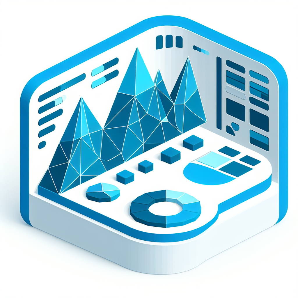 Polygonal "SCADA overview" Icon Design