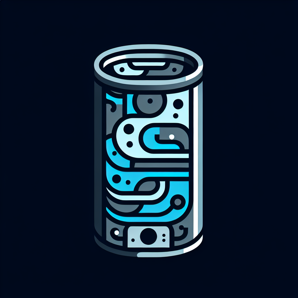 Abstract "Smart Phone inside a cylinder with layers" Icon Design