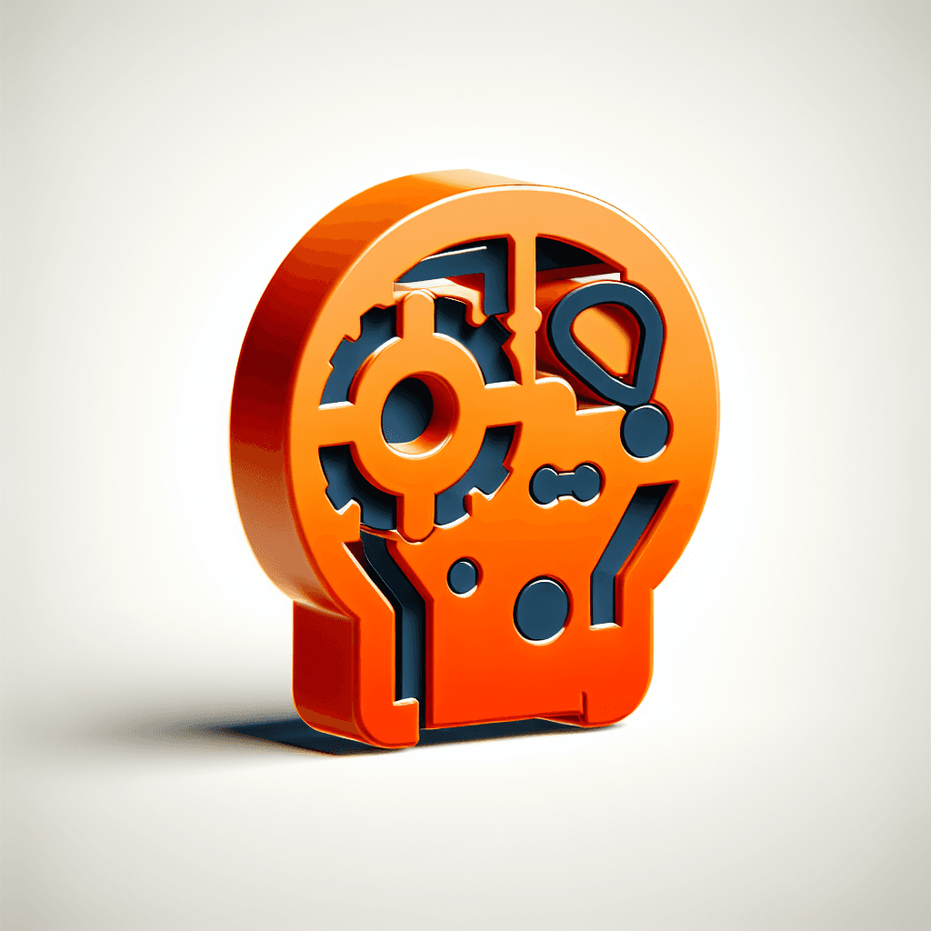 3D "AI Tools and AI Stories" Icon Design