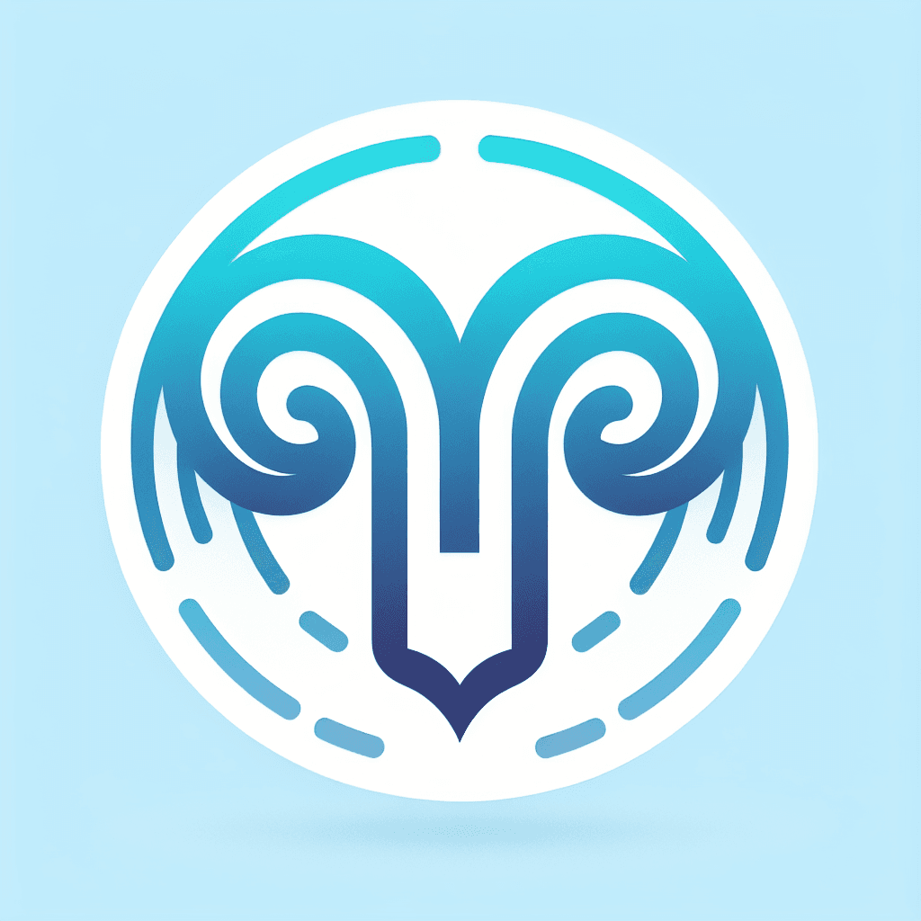 Modern "Aries" Icon Design