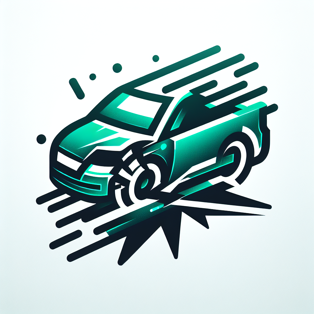 Modern "damaged car broken accident" Icon Design