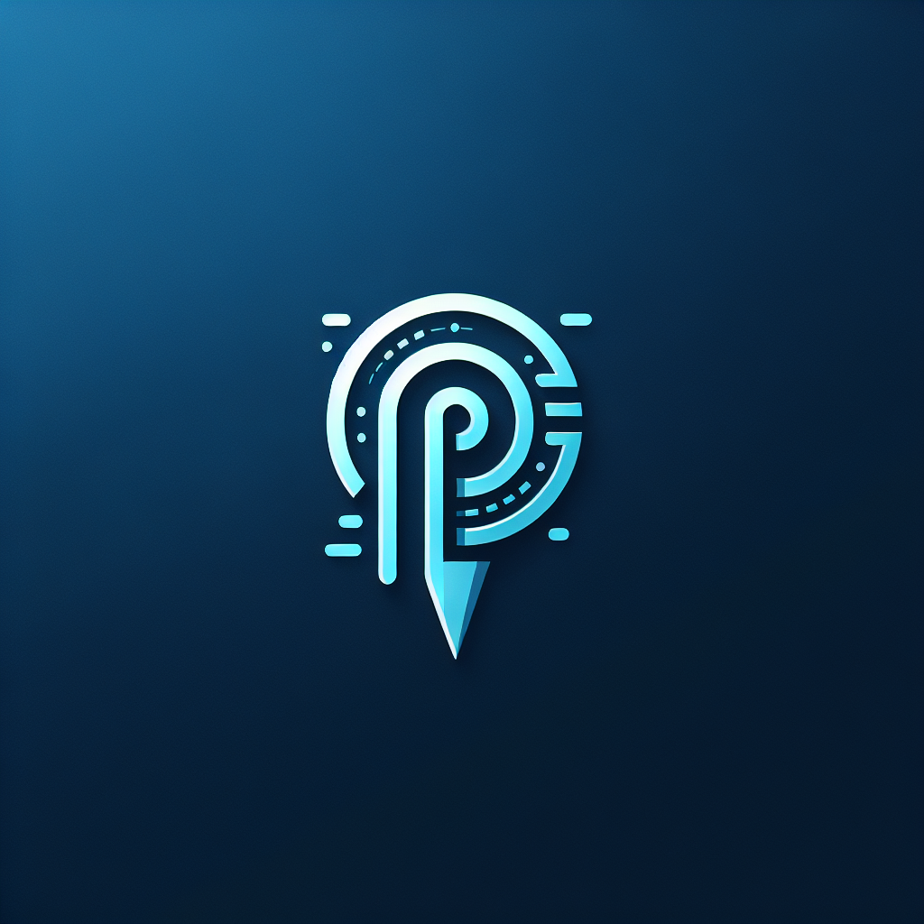 Modern "pinned icon mix with F letter" Icon Design