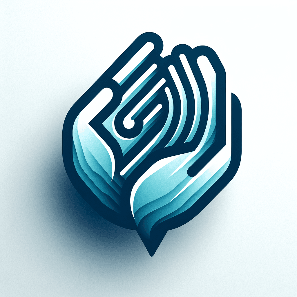 Modern "Hands Talk" Icon Design