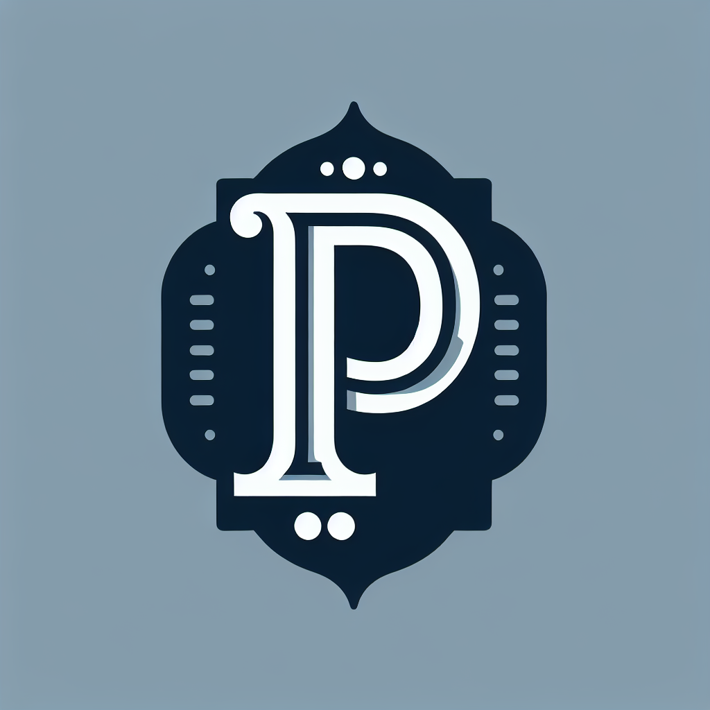 Clip Art "a fancy p" Icon Design