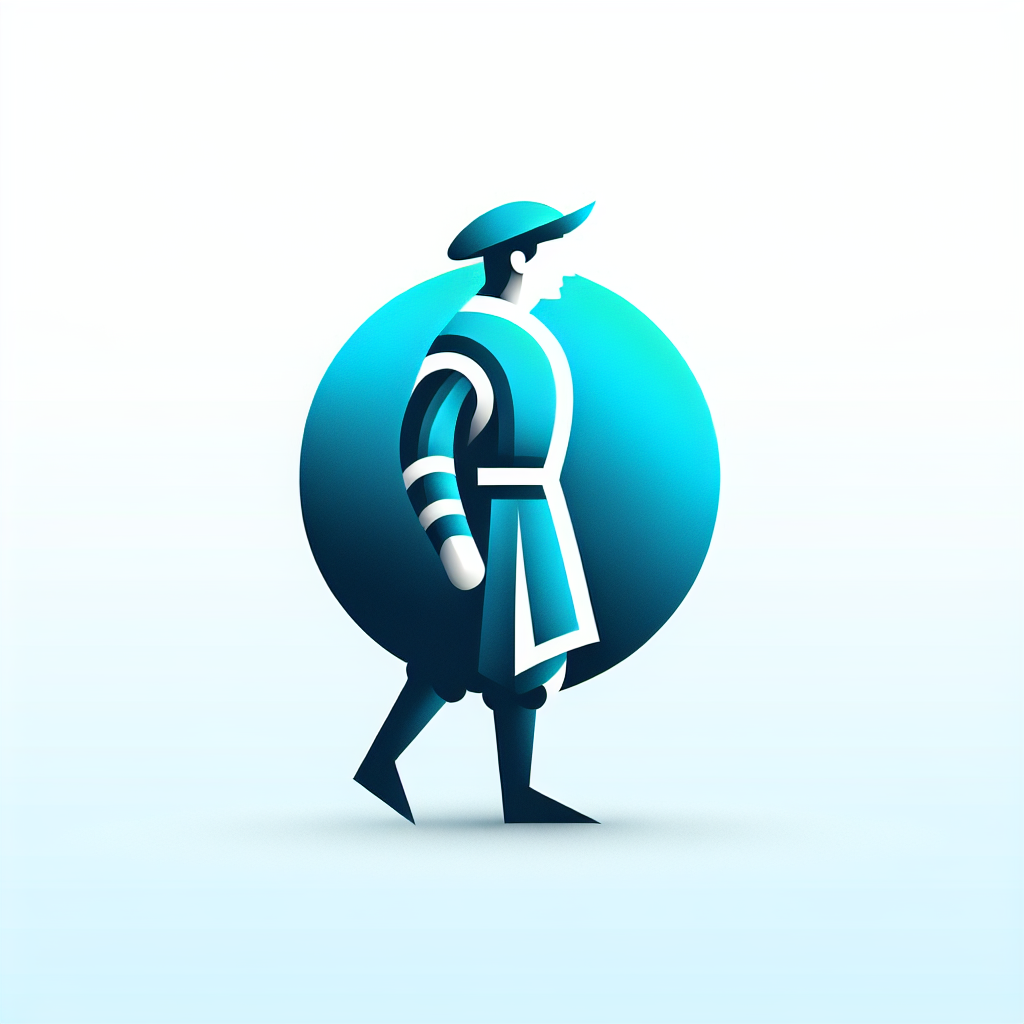 Modern "Medieval peasant, full body side view profile, medieval art style" Icon Design