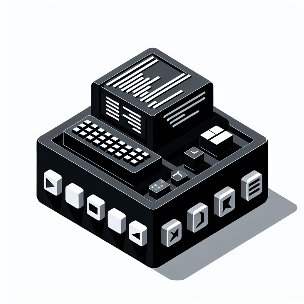 Isometric "Programming" Icon Design