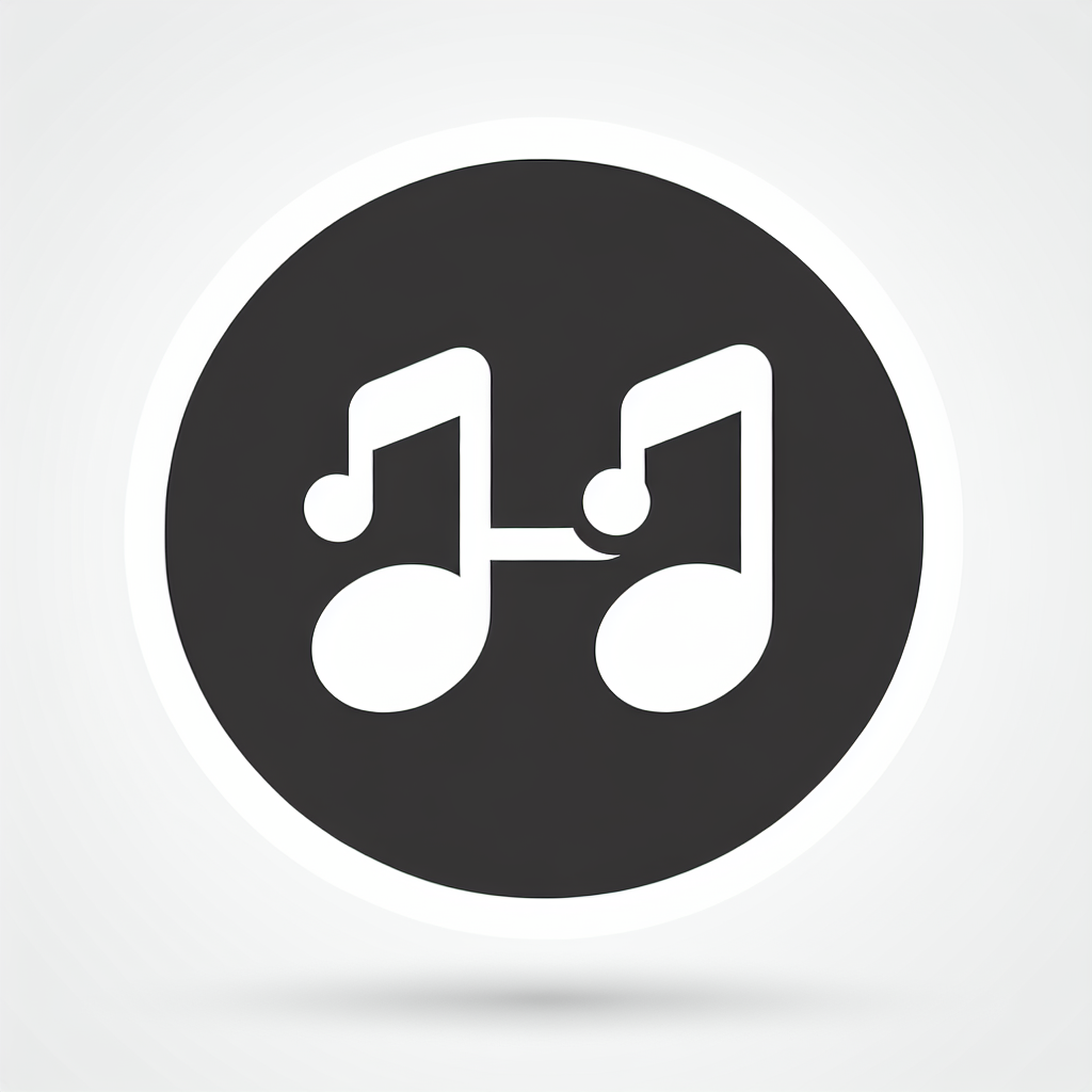 Modern "link related music logos" Icon Design