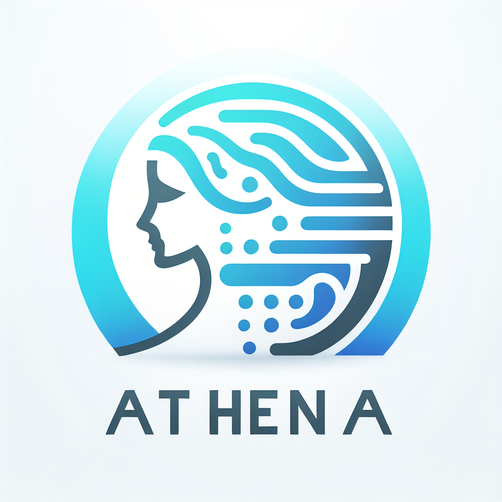 Modern "Athena AI Solutions" Icon Design