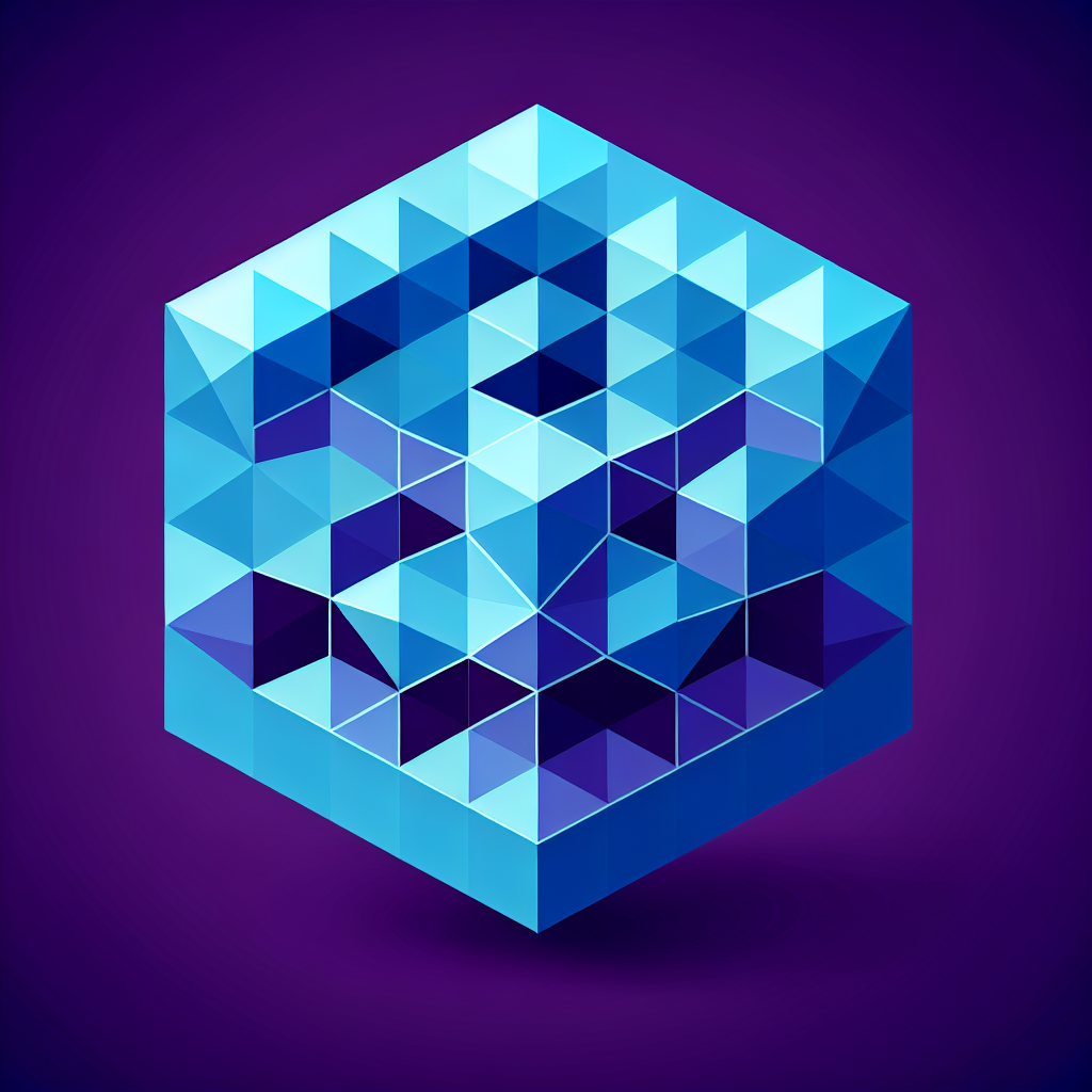 Polygonal "simplex" Icon Design