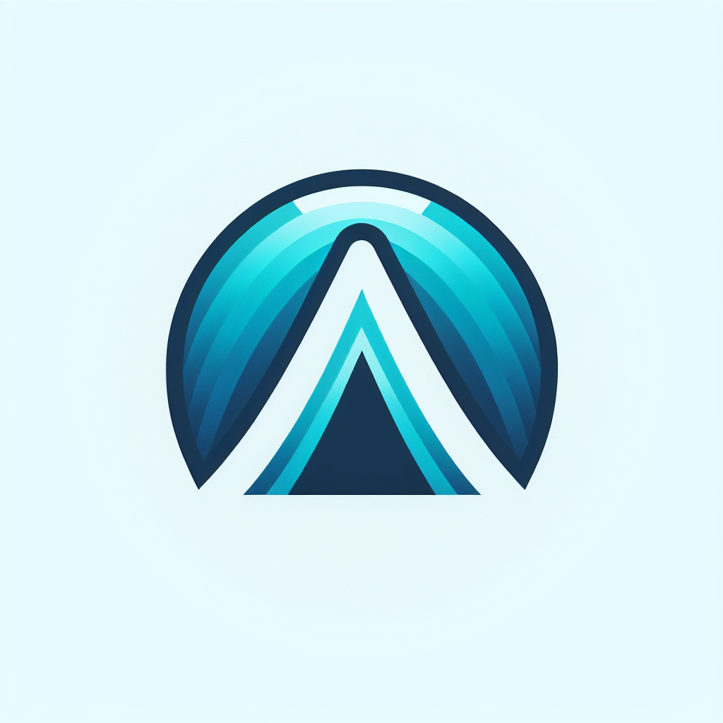 Modern "tent" Icon Design