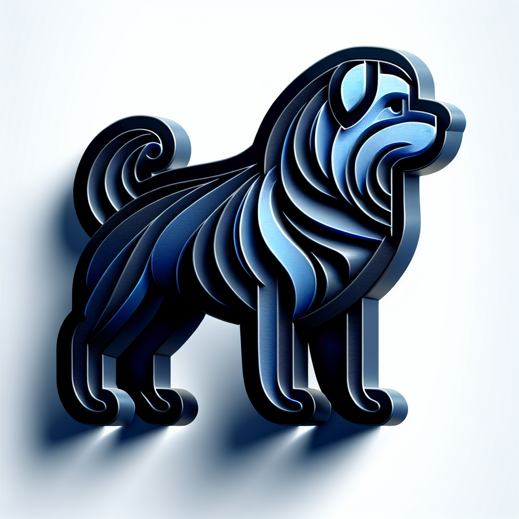 3D "dawg" Icon Design