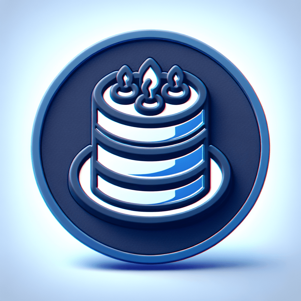 3D "cake ordering system" Icon Design