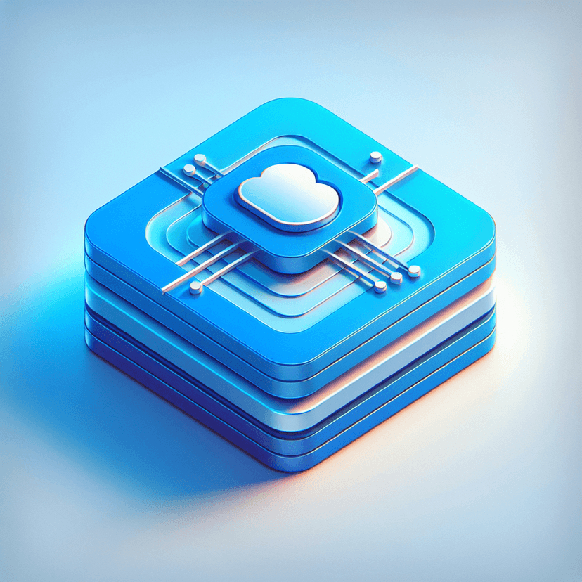 A 3d Isometric Neumorphic Square Icon Laying Down Flat. With A Logo Of Network Monitoring On Top