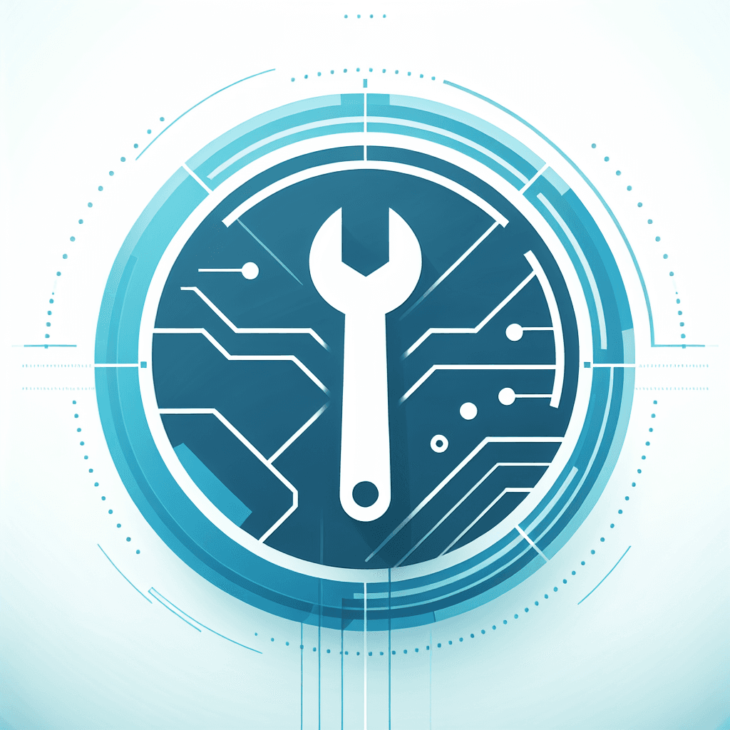 Modern "technical staff" Icon Design