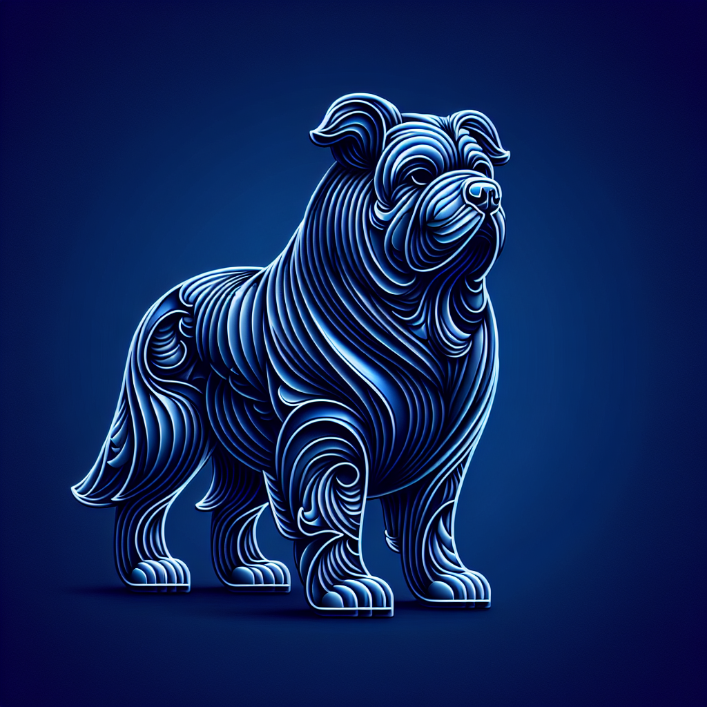 3D "dog" Icon Design