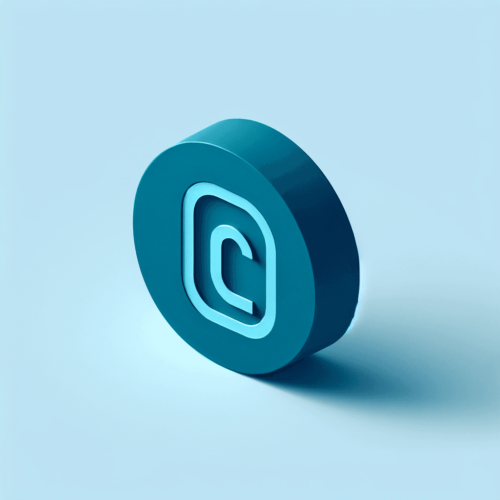 Isometric "pinterest like icon but dont use the pinterest logo" Icon Design