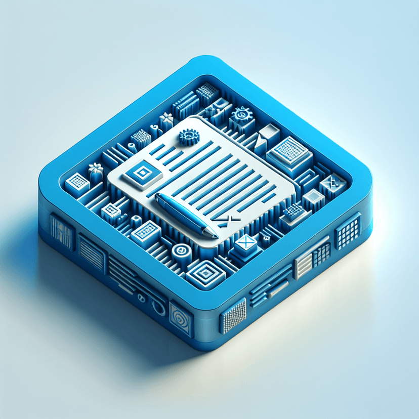 A 3d Isometric Neumorphic Square Icon Laying Down Flat. Contract For A Enterprise Agreement