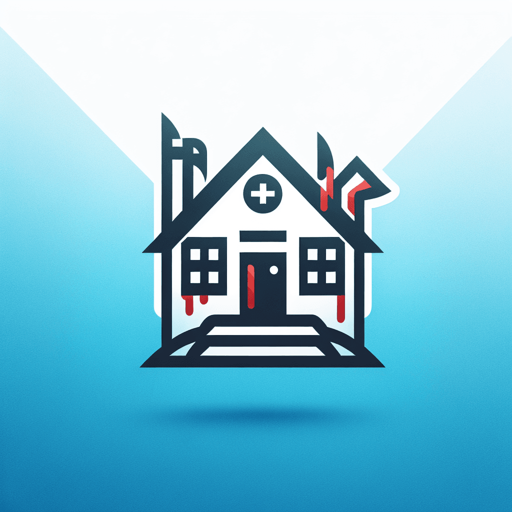 Modern "School, Horror, Survival, Blood" Icon Design