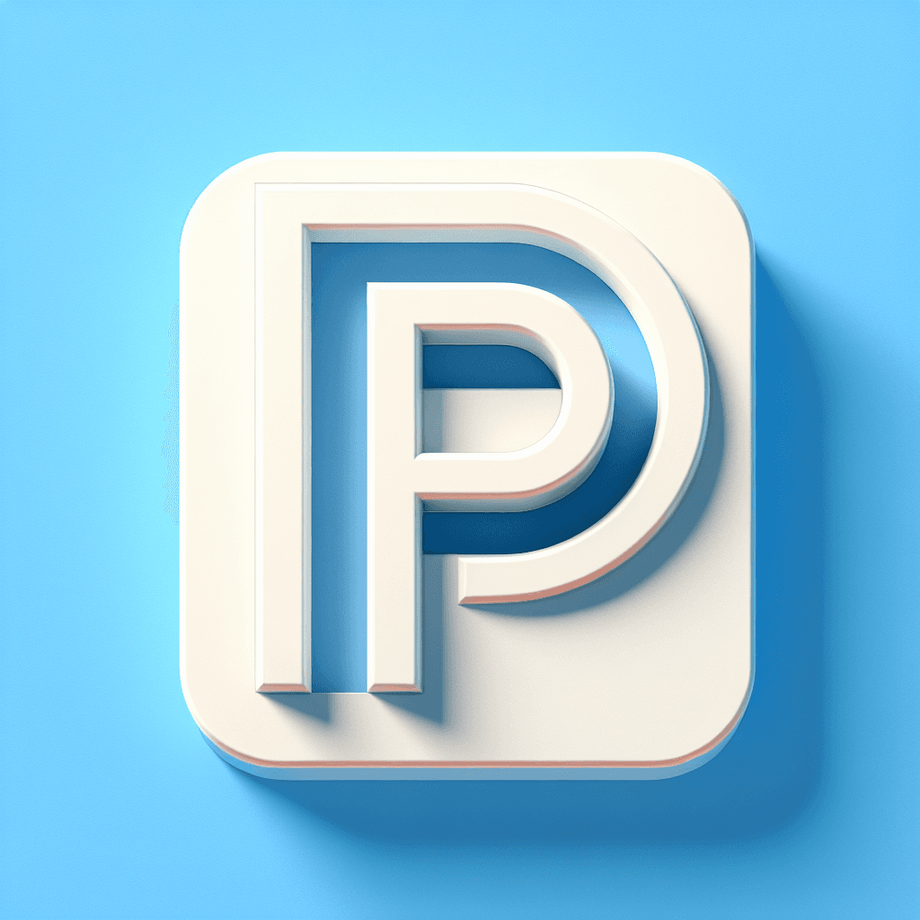 3D "F" Icon Design