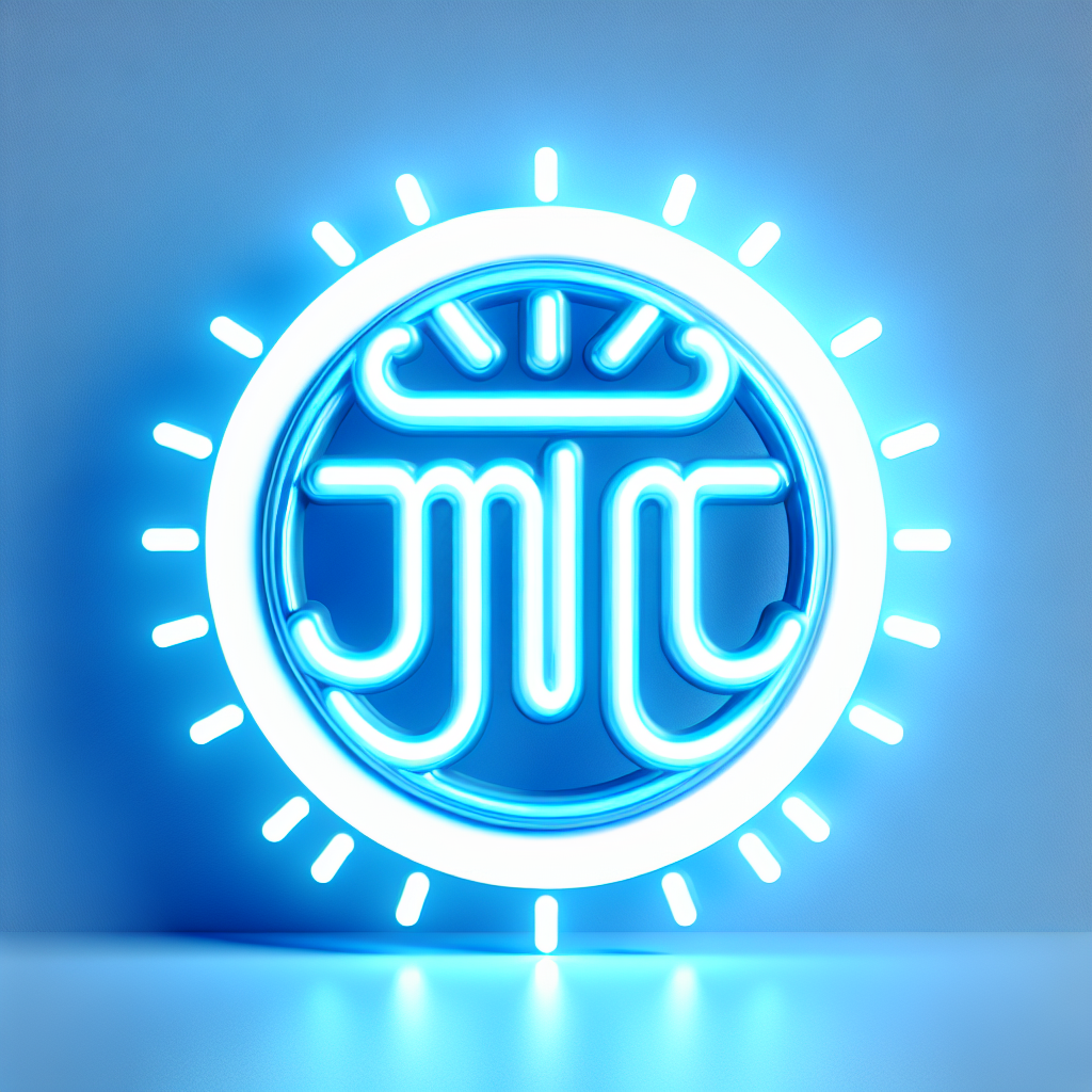 Neon "chữ Sơn Màu
đơn giản" Icon Design