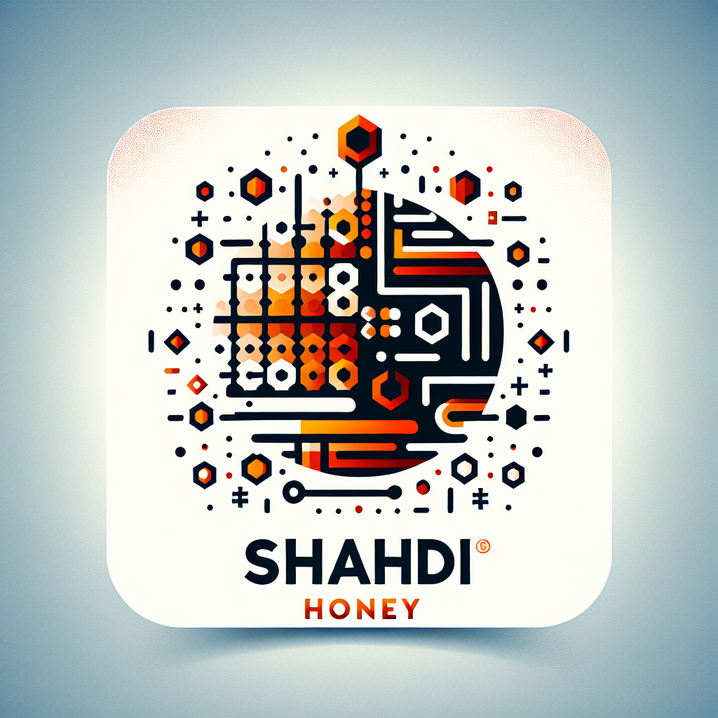 Modern "Shahdi honey logo" Icon Design
