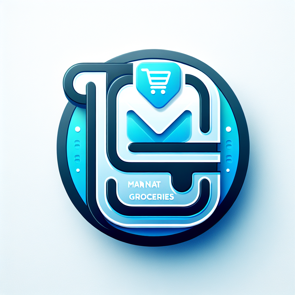 Modern "Ceylonny Mart Groceries" Icon Design