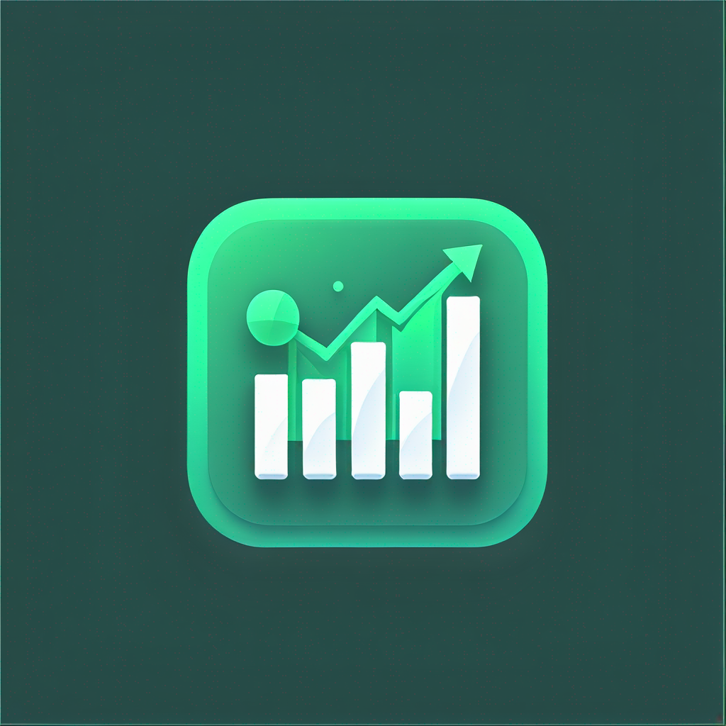 Pixelated "finance app" Icon Design