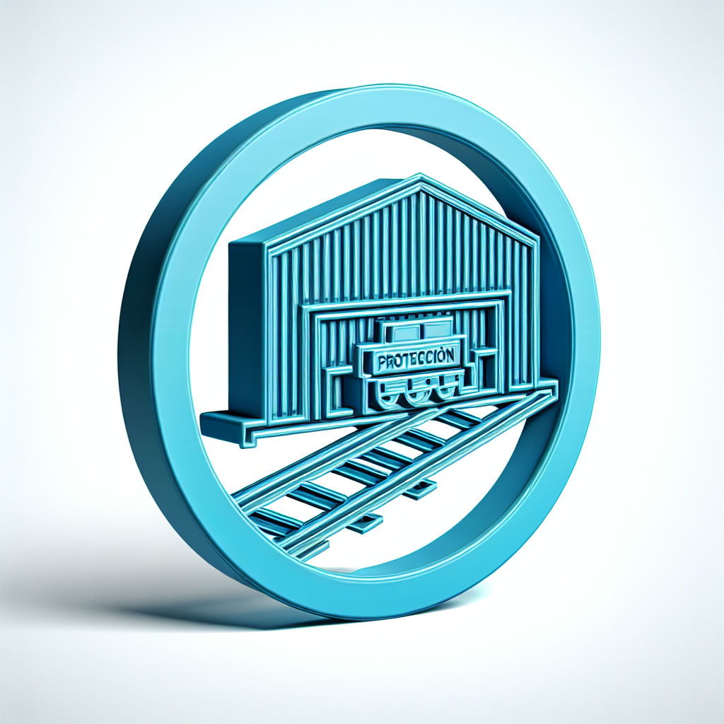 3D "proteccion industrial" Icon Design