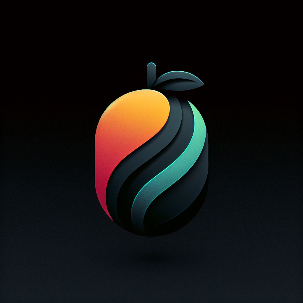 Modern "mango" Icon Design